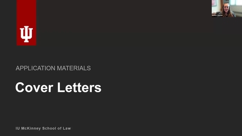 Thumbnail for Cover Letter 101 