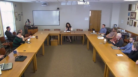 Thumbnail for 04/22/2019 Colloquium Series - Vanessa Casado Pérez:  “Liquid Business”