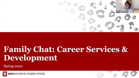 Thumbnail for Family Chat: Career Services &amp; Development 2/22/22