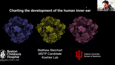 Thumbnail for SNRI Seminar Series: Matthew Steinhart