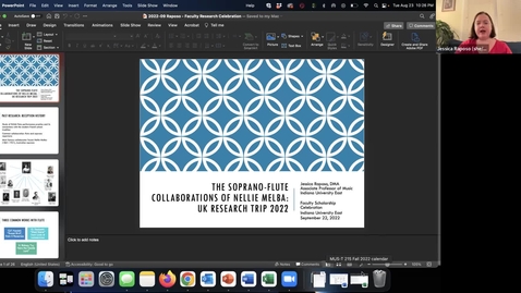 Thumbnail for The Soprano-Flute Collaborations of Nellie Melba: London and the Provinces