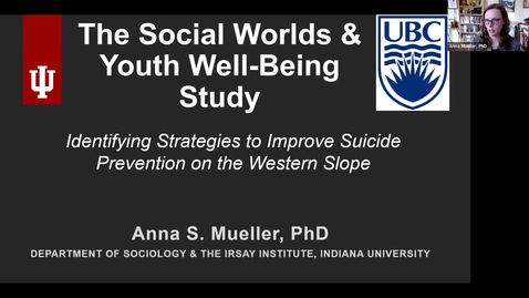 Thumbnail for Building Schools &amp; Communities that Prevent Suicide