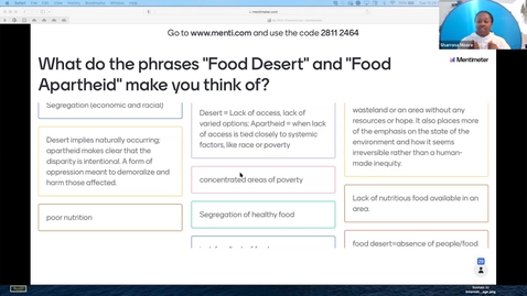 Thumbnail for Food Apartheid Panel