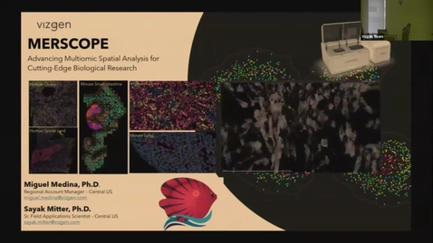 Thumbnail for SNRI Seminar Series: Miguel Medina, PhD &amp; Sayak Mitter, PhD - MERSCOPE | December 12, 2024