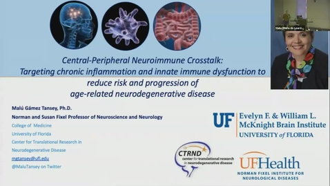 Thumbnail for SNRI Seminar Series: Malú Gamez Tansey, PhD, MS | NSI Candidate | January 17th, 2024