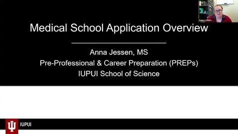 Thumbnail for Medical School Application Overview (Professional School Application Series)- April 2, 2024