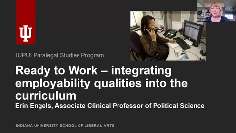 Thumbnail for entry Ready to Work: Integrating Employability Qualities into the Curriculum
