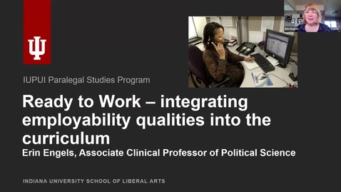 Thumbnail for Ready to Work: Integrating Employability Qualities into the Curriculum