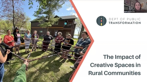 Thumbnail for IU Rural Placemaking Studio Webinar Series: The Impact of Creative Spaces in Rural Communities