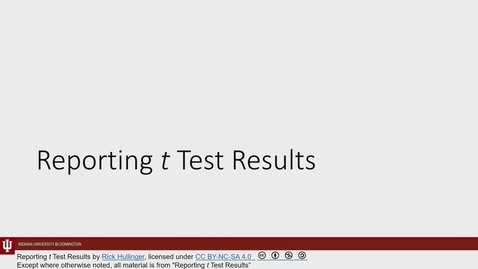 Thumbnail for K300 L18 Mod 07 Reporting t Test Results