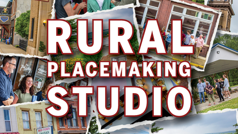 Thumbnail for IU Rural Placemaking Studio Webinar Series: How the City of Charlestown designed and implemented a new pocket park