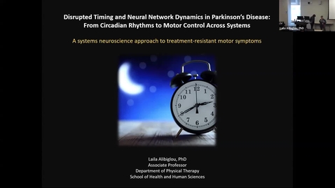 Thumbnail for SNRI Seminar Series: Laila Alibiglou, PhD | January 22, 2026