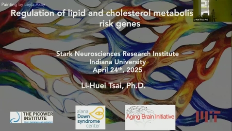 Thumbnail for SNRI Seminar Series: Li-Huei Tsai, PhD | April 24, 2025