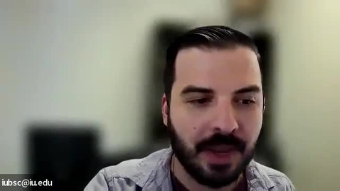 Thumbnail for IUBSC August Speaker Series