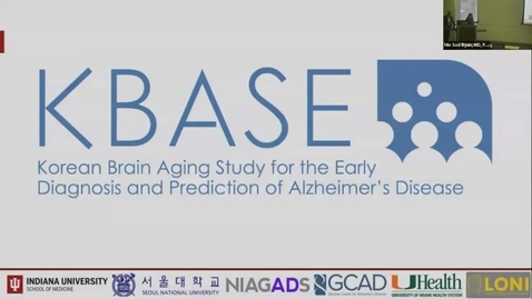 Thumbnail for SNRI Seminar Series: KBASE | Min Shoo Byun, MD, PhD | June 22nd, 2023