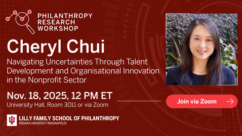 Thumbnail for Cheryl Chui - Navigating Uncertainties Through Talent Development and Organisational Innovation in the Nonprofit Sector