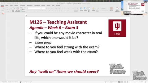 Thumbnail for SP26 M125 Week 6 TA Session