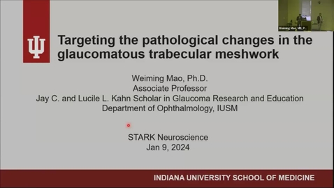 Thumbnail for SNRI Seminar Series: Weiming Mao, MD, PhD | Membership Seminar
