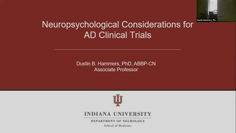 Thumbnail for SNRI Seminar Series: Dustin Hammers, PhD | July 6, 2023