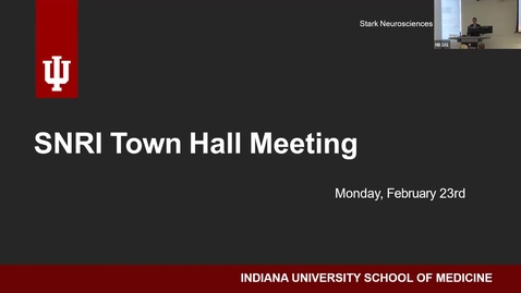 Thumbnail for SNRI Town Hall