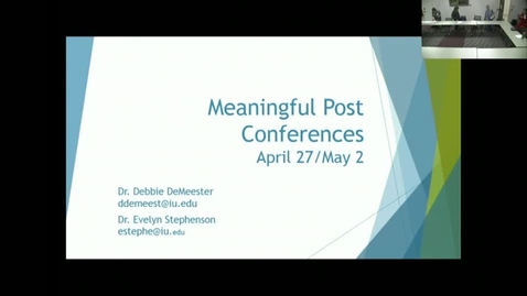 Thumbnail for Meaningful_PostConferences_20170502.mp4