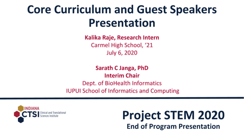 Thumbnail for Kalika Raje Curriculum Presentation