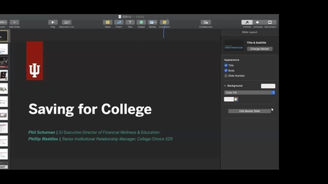 Thumbnail for Office of Financial Wellness &amp; Education: Saving for College