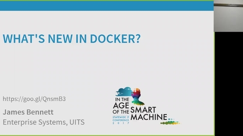 Thumbnail for entry Breakout session | What's new in Docker?