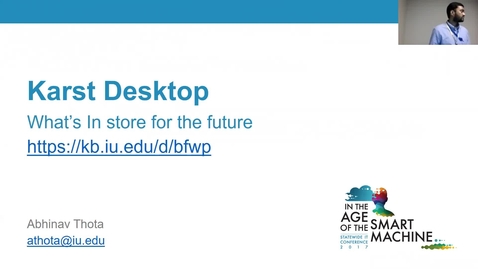 Thumbnail for Breakout session | Karst Desktop: What's in store for the future