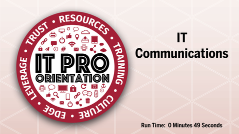 Thumbnail for IT Communications