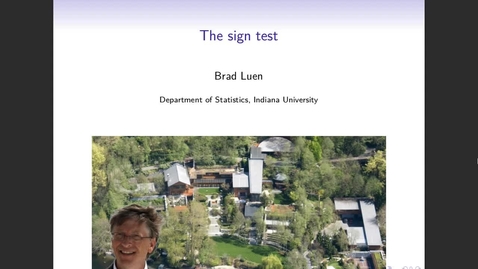 Thumbnail for Sign test