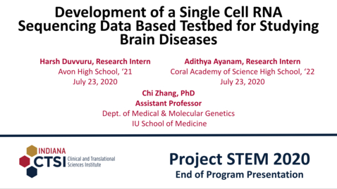 Thumbnail for Adithya Ayanam and Harsh Duvvuru Mentor Presentation