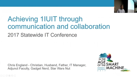 Thumbnail for entry Breakout session | Achieving 1IUIT through communication and collaboration