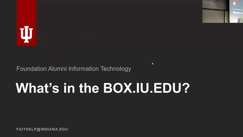 Thumbnail for Breakout session | Keeping data secure in Box