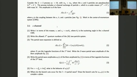 Thumbnail for entry Practicum 2-2: Partial Waves and Resonances - Andrew Jackura