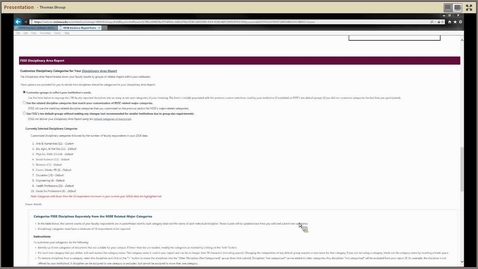 Thumbnail for MFR/DAR Editing FSSE Majors