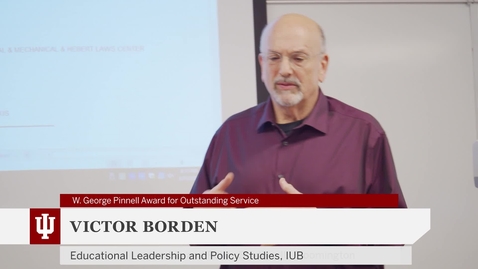 Thumbnail for 2020 W. George Pinnell Award for Outstanding Service - Victor Borden