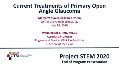 Thumbnail for Margaret Slover Mentor Presentation