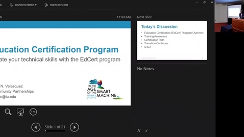 Thumbnail for Breakout session | Elevate your technical skills with the EdCert program