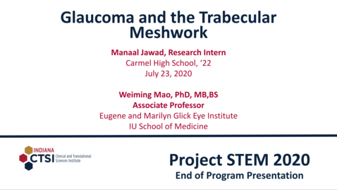 Thumbnail for Manaal Jawad Mentor Presentation