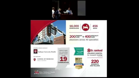 Thumbnail for Pediatric Grand Rounds 6-6-18 - &quot;Joseph F. Fitzgerald Lectureship in Pediatric Gastroenterology, Hepatology, and Nutrition&quot; Samuel A Kocoshis MD