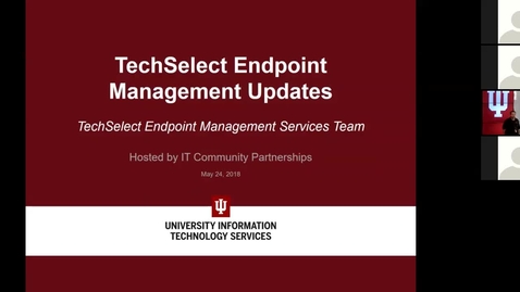 Thumbnail for entry Windows Endpoint Management Updates May 24, 2018