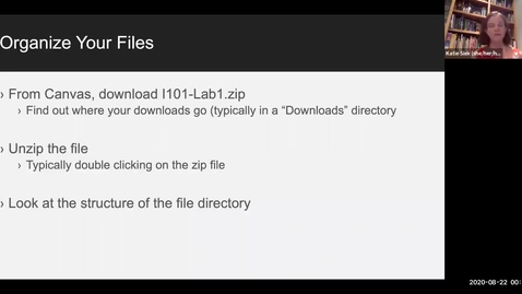 Thumbnail for INFO I101 Lab - Getting Started - Part 2