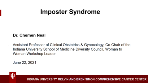 Thumbnail for Imposter Syndrome