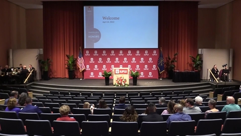 Thumbnail for 2022 IUPUI Chancellor's Academic Honors Convocation