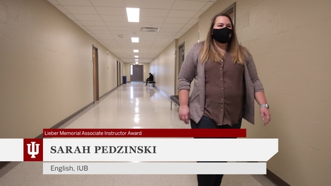 Thumbnail for 2022 Lieber Memorial Associate Instructor Award - Sarah Pedzinski