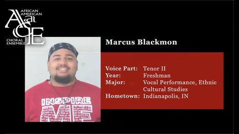 Thumbnail for African American Choral Ensemble 45th Anniversary Spring Concert - Publish