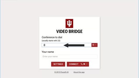 Thumbnail for entry Connecting to an IU Webinar using Google Chrome and Pexip