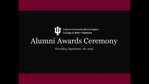 Thumbnail for Clip of COAS Alumni Awards 2023