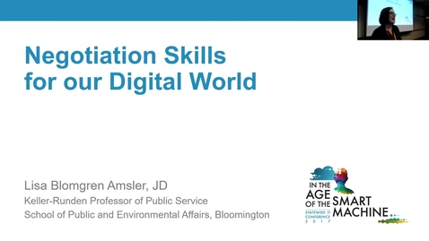 Thumbnail for Breakout session | Negotiation skills for our digital world